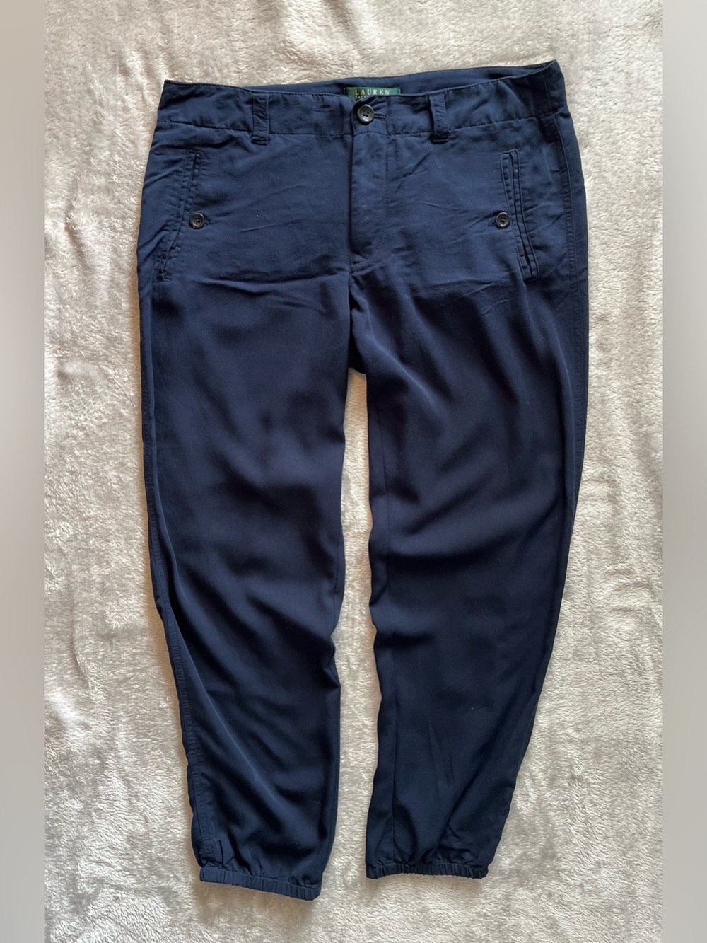 Ralph Lauren Navy Jogger Pants Size 6